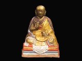 Mongolian Buddhism: Statuette of Zanabazar, one of the most influential tulku in Mongolia, 19th century. In Tibetan Buddhism, a tulku is a particular high-ranking lama, of whom the Dalai Lama is one, who can choose the manner of his (or her) rebirth. Normally the lama would be reincarnated as a human, and of the same sex as his (or her) predecessor. However, discussing his own successor, the Dalai Lama has been quoted as saying that 'if a woman reveals herself as more useful the lama could very well be reincarnated in this form'. The Dalai Lama has also said (when speculating about the possibility that his people might have no use for a Dalai Lama after he dies) that he 'might take rebirth as an insect, or an animal...'. In contrast to a tulku, all other sentient beings including other lamas, have no choice as to the manner of their rebirth. Public Domain image by Gryffindor.