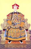 The Tongzhi Emperor (27 April 1856– 12 January 1875), born Zaichun, was the ninth emperor of the Manchu-led Qing Dynasty, and the eighth Qing emperor to rule over China proper, from 1861 to 1875. His reign, which effectively lasted through his adolescence, was largely overshadowed by the rule of his mother, the Empress Dowager Cixi. Although he had little influence over court affairs, the time of his reign gave rise to what historians call the "Tongzhi Restoration", an unsuccessful attempt to stabilize and modernize China.