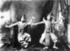 Thailand: An 1896 photograph of two classical Siamese dancers in Udon Thani, now located in northeastern Thailand.