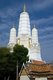 Thailand: White prangs of Wat Mahathat, Phetchaburi