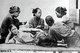 Vietnam: Women playing cards, Saigon (early 20th century)
